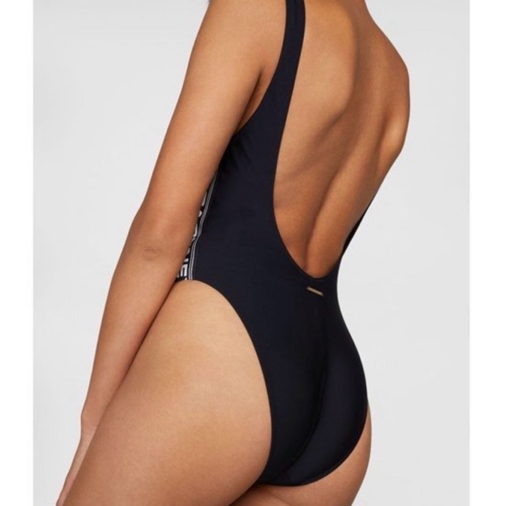 Stella McCartney Black One-Piece Swimsuit - Picture 3 of 8